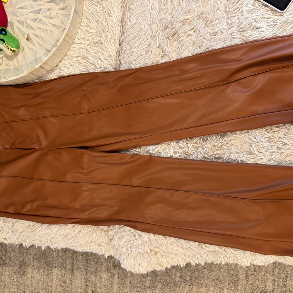 Wild Fable Tan Leather Pants